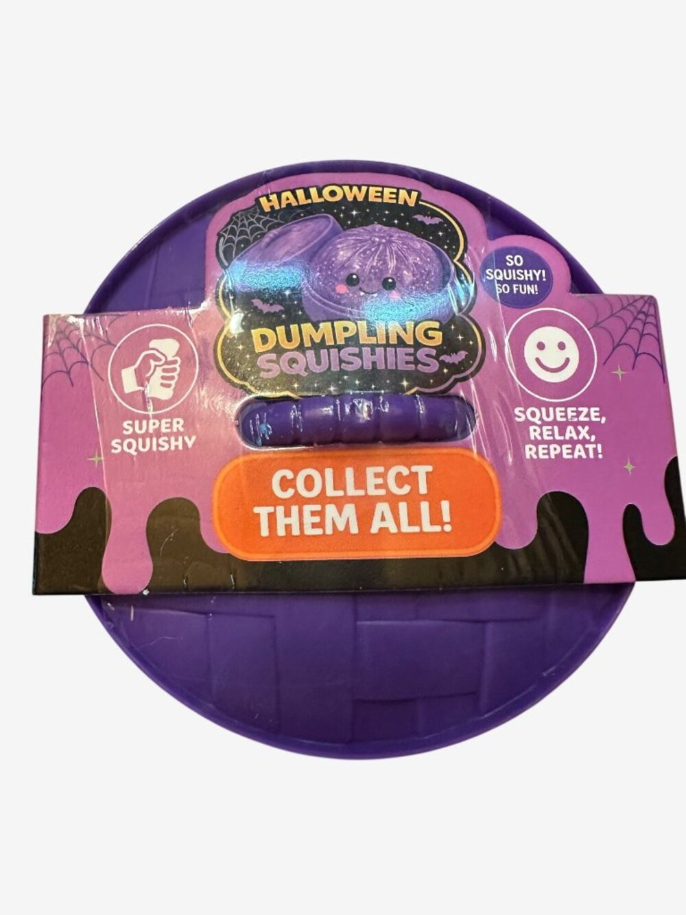 Halloween Dumpling Squishies Vampire Gloop Cherry Cola-Themed Collectible Toy